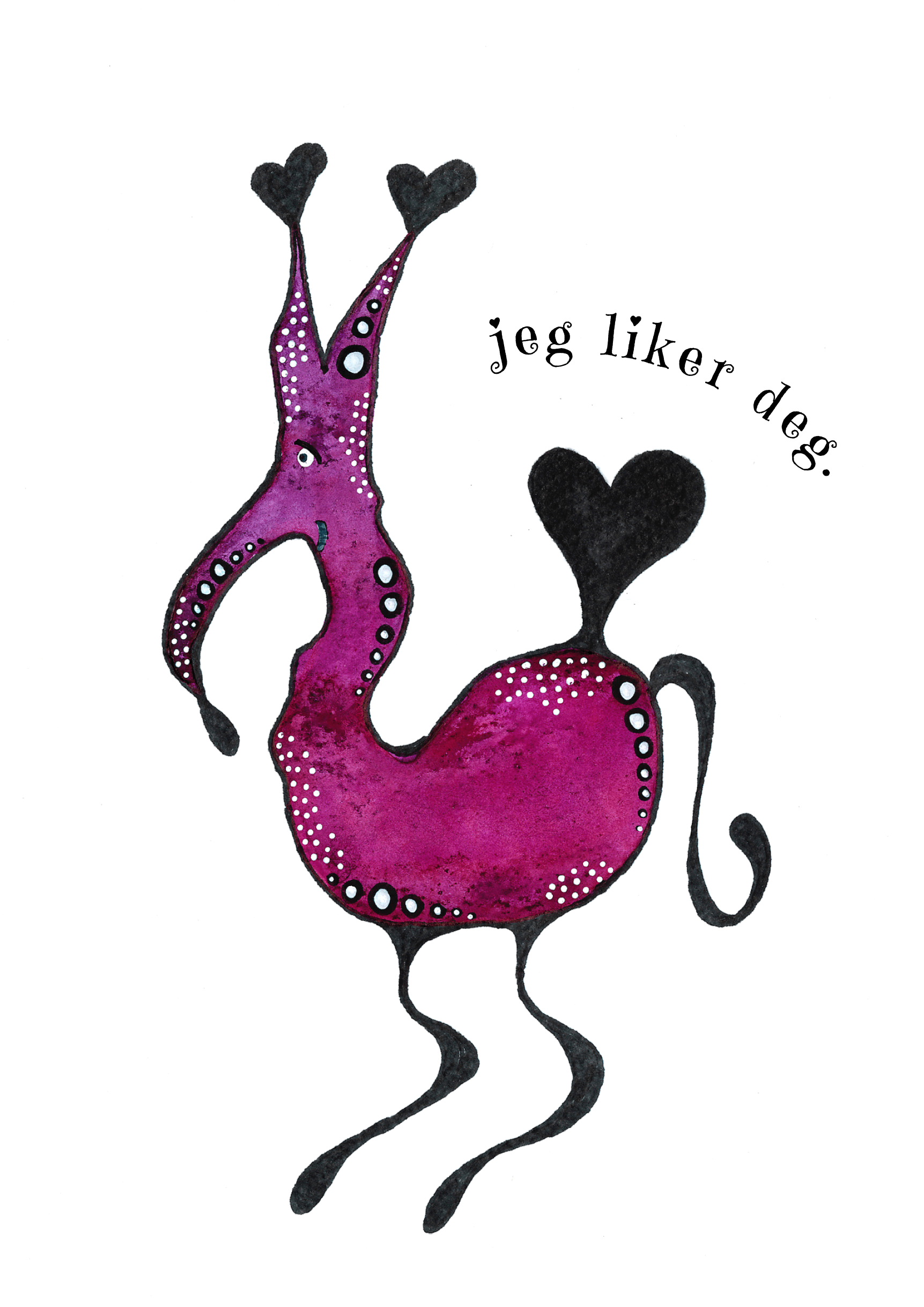 Kortpakke med fugler